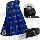 Battle Of Kilts Men’s Tartan Kilt Outfit – 5-Piece Scottish Set with Premium Accessories